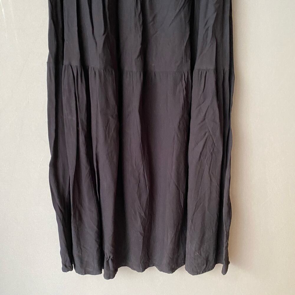 Zessica sz S black short sleeve‎ maxi sundress dress - Picture 9 of 9